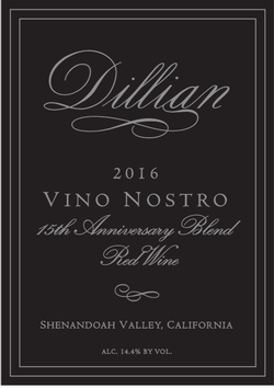 2016 Vino Nostro Anniversary Blend